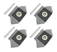 Generic Vacuum Cleaner Garbage Bag, Vacuum Cleaner Dust Bag Filter 10x11cm Card Slot Household 4PCS Non-Woven Fabric Dust Washable Garbage