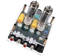 Generic Vacuum Tube Preamp Board and Modern Home Decor with Preamplifier Function and Portable Design, Made of Pcb and Glass High Fidelity Stereo Preamp Audio for DIY Home Theater Systems