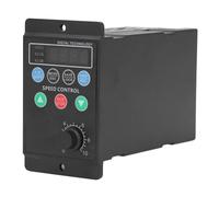 Generic Variable Frequency Drive, 1.1KW 6A VFD Inverter Single Phase to 3 Phase Frequency Converter with Premium Copper Coil, Multiple Protections, for Motor Fan Pump Spindle Speed