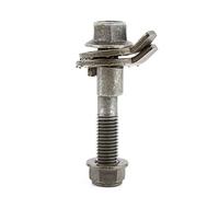 Generic Vehicles Steel Adjustable Cam Screw/Fastener 4pcs 14mm Camber Screw/Fastener Rational Design for Tire Wear Elimination