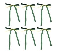 Generic Velvet Ribbon Bows, Elegant Cute Easy Use Velvet Garland Bow for Christmas Wreath Decorations (Green)