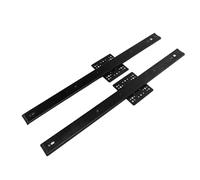 Generic Versatile Concealed Sliding Door Rail 20 Inch Slide for Wall Cabinets, TV Cabinets, Heavy Duty Closet Door Slide, 2 Pieces TV Cabinet Sliding Rail
