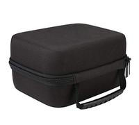 Generic Versatile Essential Oil Holder Case with Sturdy Handle for Therapists and DIY Enthusiasts Black EVA 6.9x5.3x3.5in