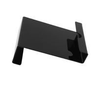 Generic Versatile Exercise Bike Book Holder Treadmill Reading Rack Acrylic Book Holder for Elliptical Trainers, Easy Setup for Fitness Fans (Black)