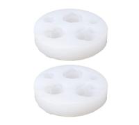 Generic Versatile Flower Soap Candle Making Mold with Intricate Details,Non Stick Tear,2 Pack,Suitable for Special Events