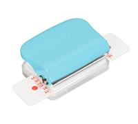 Generic Versatile Manual Binding Machines for Easy Paper Punching, High Accuracy Mini Binding Machines with Sturdy Cutters, Ideal for Home Office Use, Premium Alloy, ABS Material (Light Blue)