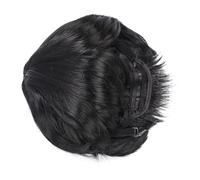 Generic Versatile Men Toupee Short Hair Wig Good Looking Comfortable Fit for Parties Daily Life 1 X Men Wig (Black)