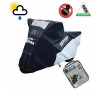 GENERIC VERTIGO 125 Oxford Rainex Waterproof Motorcycle Bike Cover Black Silver
