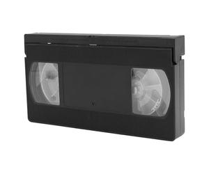 Generic VHS VCR Head Cleaner Efficient Dry Cleaning Tool No Fluid Required for VHS VCR Player Maintenance Black ABS Material