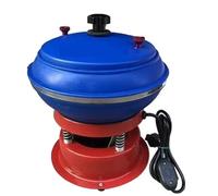 Generic Vibratory Rock Tumbler Jewelry Polishing Machine, 8 Inch 130W Electric Vibrating Tumbler Bowl for Convenient Operation.
