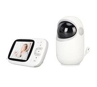 Generic Video Baby Monitor with Camera Night 2 Way Talk Lullaby for Newborns 3.2 Inch LCD (UK Plug)