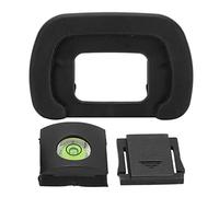 Generic Viewfinder Eye Cup Cold Shoe Cover Set for K5IIS K5II K30 K50 K5 K7 K-S1 Camera Scratch Protection with Horizon Level Non Blocking Display for Professional Photographers Shown