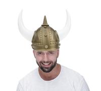 Generic Viking Horned Warrior Hat Adult Boys and Comfortable Medieval Festival Costume Accessory