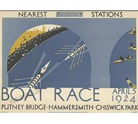 Generic Vintage Boat Race Photo Wall Art Poster A4