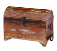Generic Vintage Reclaimed Storage Chest, Solid Wood for Your Home with Large Storage Space, Handmade in Unique Woods, Sustainable Design