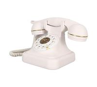 Generic Vintage Retro Big Button Corded Landline Phone for Seniors with Nostalgic Ambience, Fully Functional Antique Telephone for Household Office Hotel Use