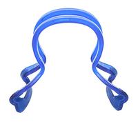 Generic Violin Bow Collimator, Straightness Corrector Teaching Tool with Imported Silicone Gripping Feet for 1/4 1/8 /10 Violin, Bowing Practice Guide for Beginners and Students (Blue)