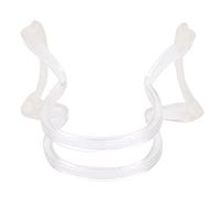 Generic Violin Bow Collimator, Straightness Corrector with Silicone Gripping Feet for 1/4 1/8 /10 Violin, Teaching Tool Training Accessory (White)
