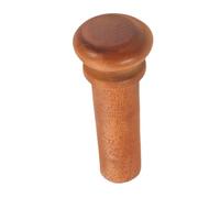 Generic Violin End Nail Violin Decoration Ebony Tailpiece Ebony Peg Nail Endpin Bridge Pin Plugs for Wood Tuning Pegs Light Brown Jujube
