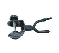 Generic Violin Hanger Compatible with Mic Stand, Holder for Viola And Guitar, Accessory for Erhu Bass Ukulele Stage, Black