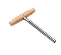 Generic Violin Peg Hole Reamer, Compact Beech Wood Grip with Plastic Sleeve Guard Comfortable Holding for Guitar Double Bass Viola Cello Ukulele Mandolin Luthier Craft Use (Violin Reamer)