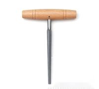 Generic Violin Peg Hole Reamer String Shaft Reamer Luthier Tool with Plastic Sleeve and Beech Wood Handle for Guitar Double Bass Viola Cello Ukulele Mandolin (Violin)