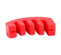 Generic Violin Practice Mute Rubber Silencer for Beginners and Music Lovers - Excellent Sound Control in a Compact 5.5cm Size (Red)