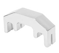 Generic Violin Silencer Aluminum Alloy Mute for Reducing Sound Volume, Ideal for Beginners Practicing on 1/2 3/4 4/4 Size Violins (Silver)