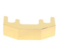 Generic Violin Silencer Aluminum Alloy Mute for Reducing Sound Volume, Ideal for Beginners Practicing on 1/2 3/4 4/4 Size Violins (Gold)