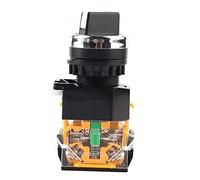 Generic Volight,-Selector 4 Locations 22 Mm Round Turn Selector 2 Positions NC + No Self-locking Piece of Magnetic Ring