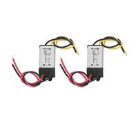 Generic Voltage Converter Aluminum Alloy Voltage Regulator DC 8V to 50V to 5V 3A 15W with IP68 91% Efficiency for Car Ship Yacht Railway Aviation