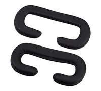 Generic VR Face Cushion 2Pcs PU Leather Eye Pads Compatible with HTC Vive VR Headset Easy to Clean Sponge Pads for Extended Wear