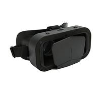 Generic VR Headsets 90 Degrees Angle Of View Game Stimulation, Compatible Mobile Phone 3.5-7.2 Inch, Great and Support Myopia Applicable for Neighbors Colleagues Skin Black