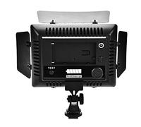 Generic W160 High-Brightness LED Video Light Lamp Panel Adjustable Brightness 6000K Photography Light for DSLR Camera DV Camcorder Black Plastic Size 15.3x11.5x4 Cm