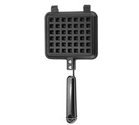 Generic Waffle Baking Mold Durable Aluminum Non-Stick for Home Kitchen Gas Stove Cooking