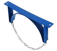 Generic Wall Mount Gas Cylinder Bracket with Strong Bearing Capacity and Safety Chain, Practical Design for Research Institutions and Workshops Random Style