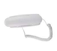 Generic Wall Mount Hotel Telephone Extension Flash Function Mute No Caller ID Last Number Redial for Family Home Office (White)