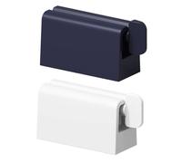 Generic Wall Mounted Toothpaste Squeezer Holder with Non-Contact Operation, Space Saving Abs and Silicone Toothpaste Tube Extruder for Bathroom Use, Suitable for Adults and Children