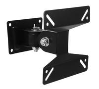 Generic Wall Mounted Tv and Monitor Bracket 14-26 Inch Iron Adjustable Swivel Stand with Sturdy and Safe Design for Living Room and Bedroom Use Black
