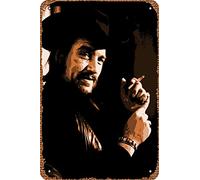 Generic Wall Sign Funny House Plaque Vintage Garden Plaque For Restaurant Bathroom Cafe 20x30 cm Country Musicians Waylon Jennings
