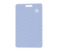 Generic Wallet Tracker Card Wireless Charging Works for Apple Find My Item Card (Blue)