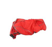 Generic Warm Dog Coat Reflective Jacket for Outdoor Adventure - Thick High Collar, Adjustable Fit, Cotton and Polyester Material (M)
