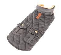 Generic Warm Dog Winter Coat Windproof Comfortable Thickened Cozy Jacket for Outdoor Walking Hiking, Flannel Polyester for Pet, 1 Unit (XXL)