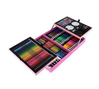 Generic Washable Art Set with Various Tools, Environmental Friendly Drawing Kit, Includes Colorful Pencils and Crayons, Great for Creativity and Entertainment, Applicable for All Ages