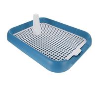 Generic Washable Mesh Pet Toilet Puppy Sit Pad Grid, Indoor Dog Potty Tray Made of Sturdy PP Material for Space-saving Use