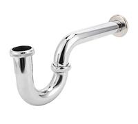 Generic Washbasin Syphon Drainage Kit with Easy Installation for Kitchen Sinks - Heavy-Duty Copper and Stainless Steel - 2 Units Included