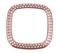 Generic Watch Cover Compatible with Fitbit Versa3/Sense Sturdy Electroplated PC Protective Case with Quick Release Strap Compatible for Men and Women