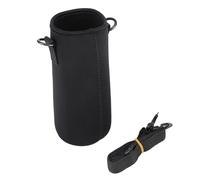 Generic Water Bottle Sleeve with Adjustable Strap, Durable Neoprene Pouch for Hiking, Camping and Fishing, Fits Various Bottle Sizes (Height 26cm)