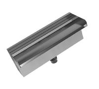 Generic Water Cradle in Stainless Steel, Uniform Polishing Finish Lop Effect Cut in Cascade Cascade or Rear Input Without with Connector for the Swimming Pool Connector (400MM)