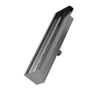Generic Water Cradle in Stainless Steel, Uniform Polishing Finish Lop Effect Cut in Cascade Cascade or Rear Input Without with Connector for the Swimming Pool Connector (500MM)